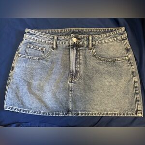 Denim Mini Skirt Tall size